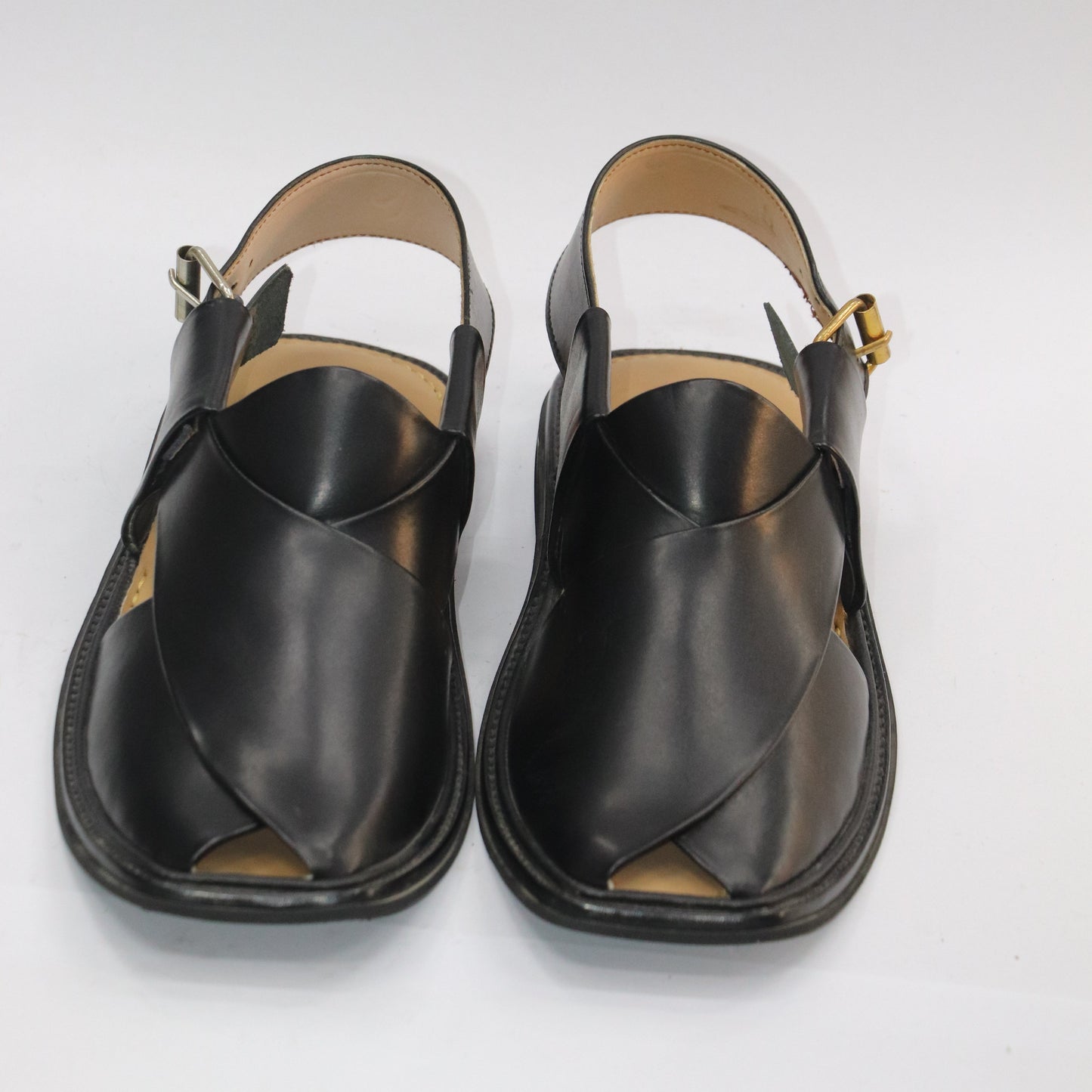 Smart Zalmi Pure Leather Chappal – Elegance in Every Step